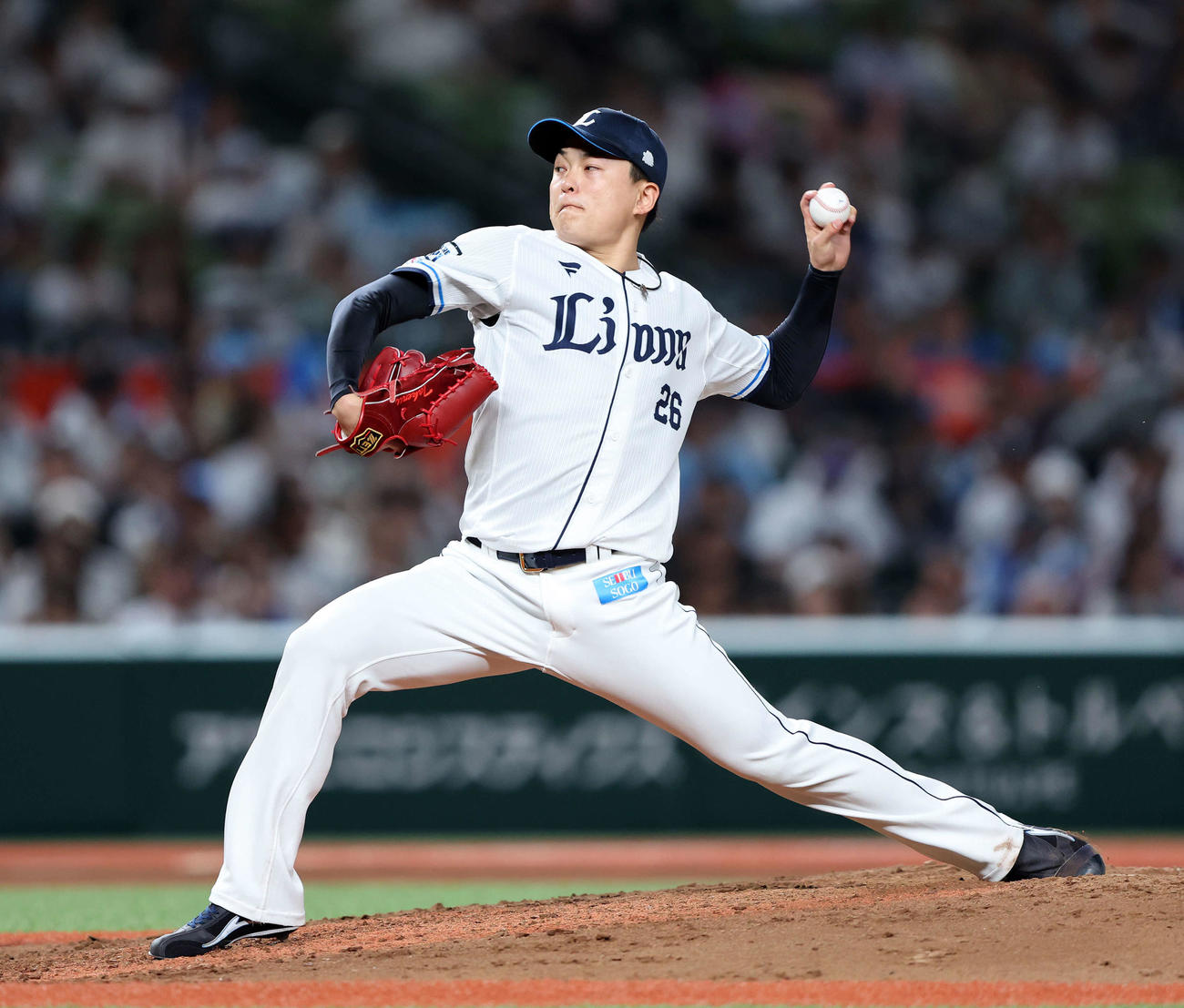西武佐々木健（2023年7月23日撮影）