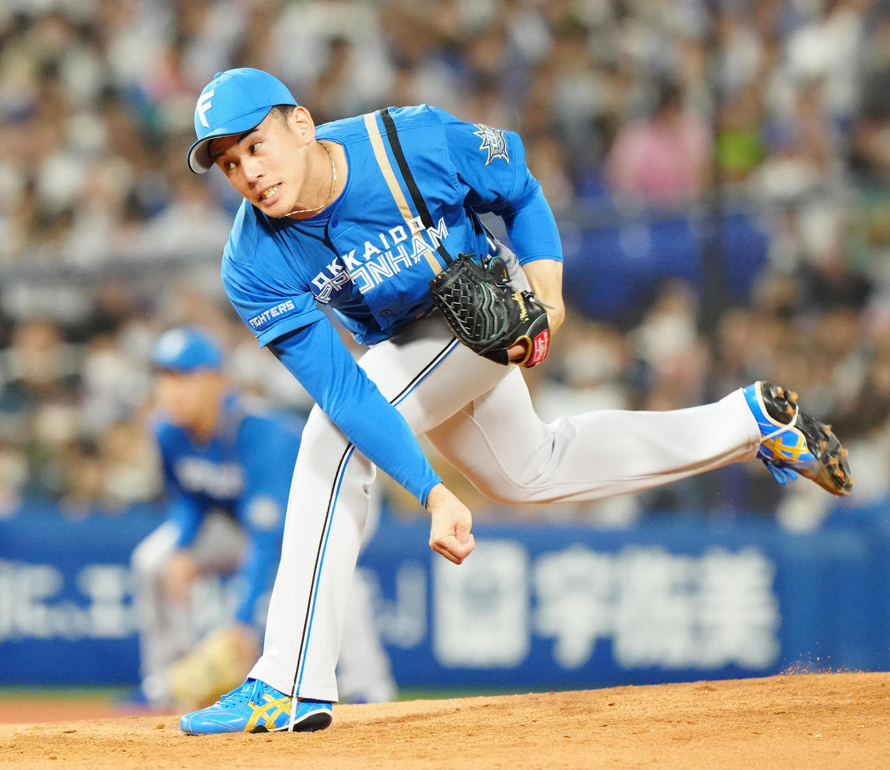 日本ハム宮内春輝（2023年6月13日撮影）