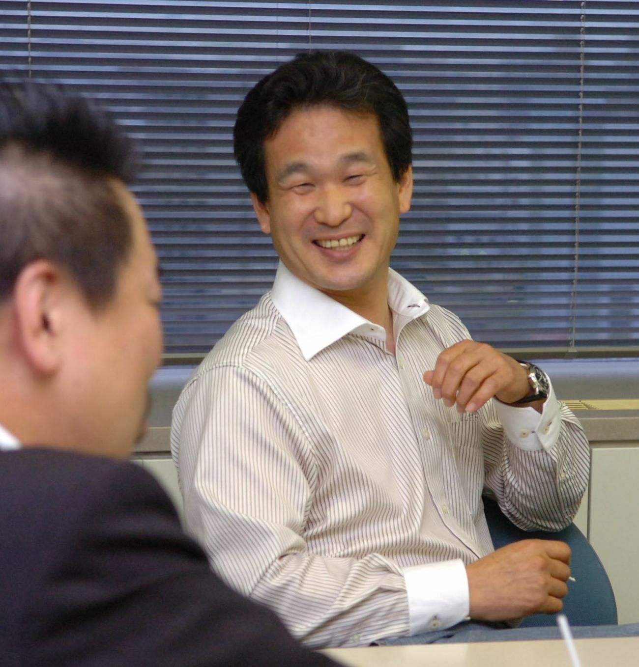 辛坊治郎氏（2007年撮影）