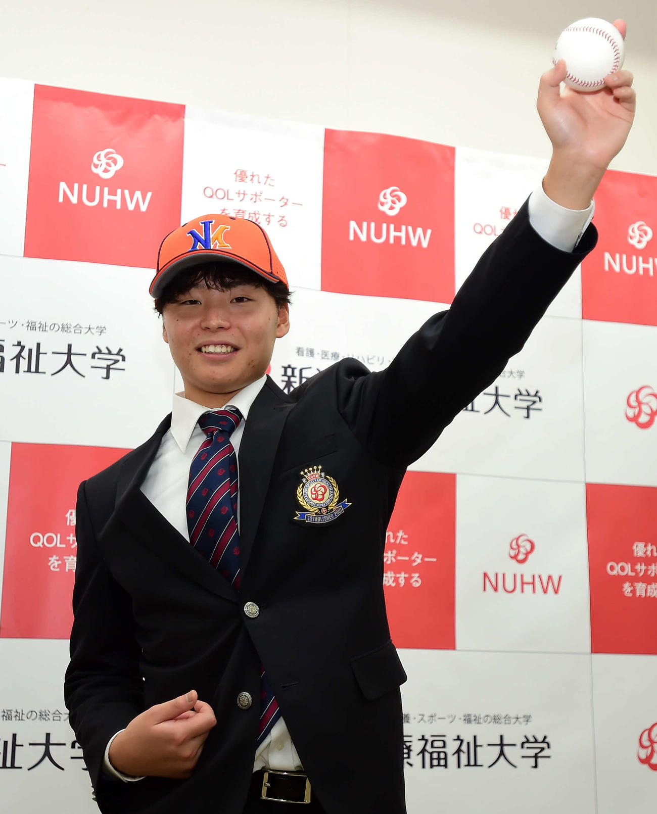 来季からBC新潟に入団する新潟医療福祉大・目黒