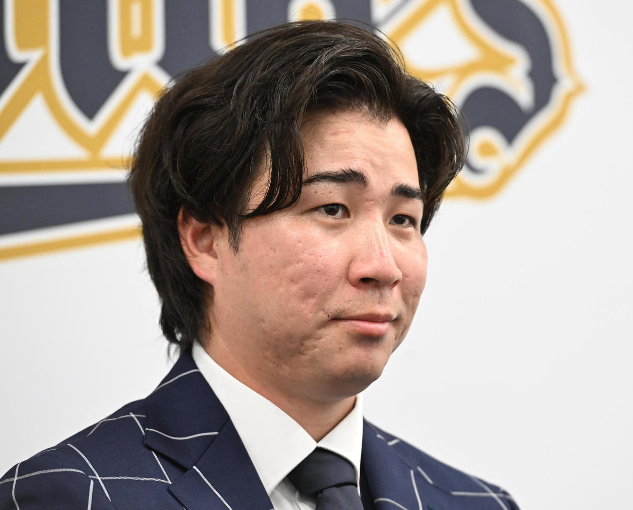 微減で契約更改したオリックス山足（撮影・和賀正仁）