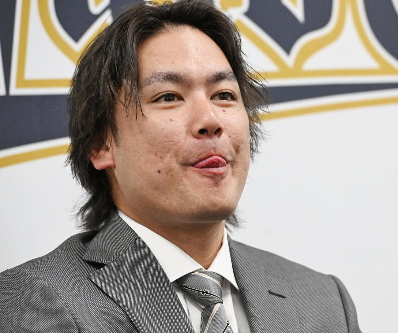 契約を更改したオリックス大城は地元沖縄での試合に思いをはせる（撮影・和賀正仁）