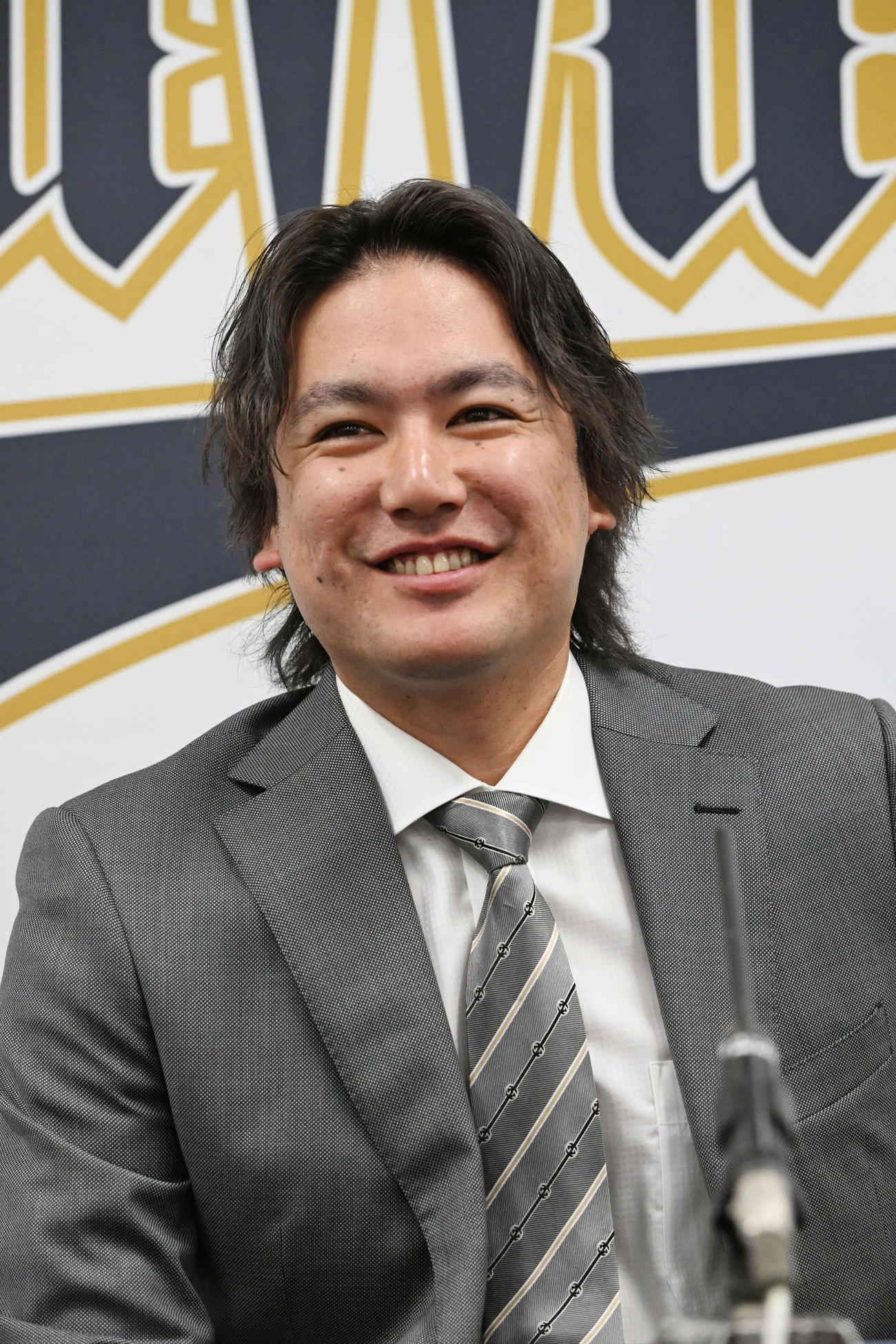 契約を更改したオリックス大城は地元沖縄での試合に思いをはせる（撮影・和賀正仁）