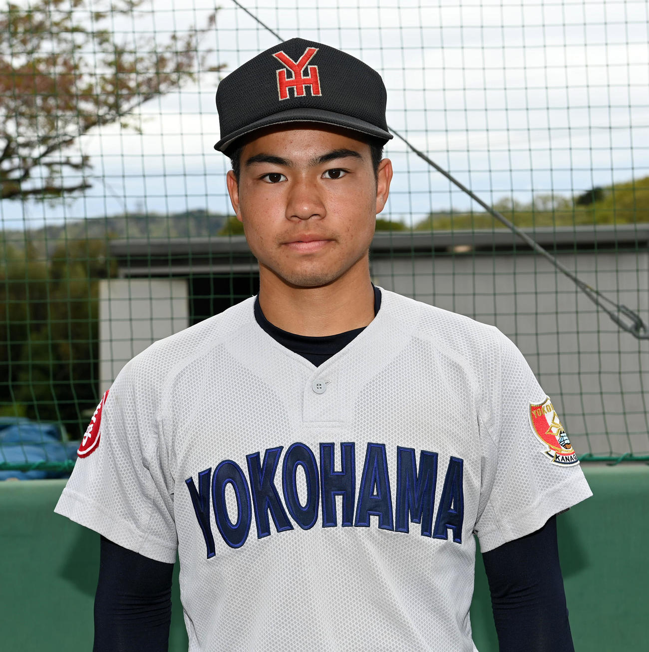 横浜・緒方漣（2023年4月6日撮影）