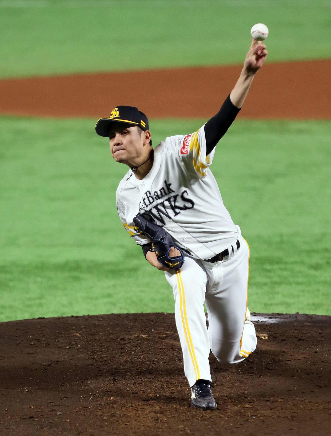 阪神戦に登板したソフトバンク大竹耕太郎（19年6月13日撮影）