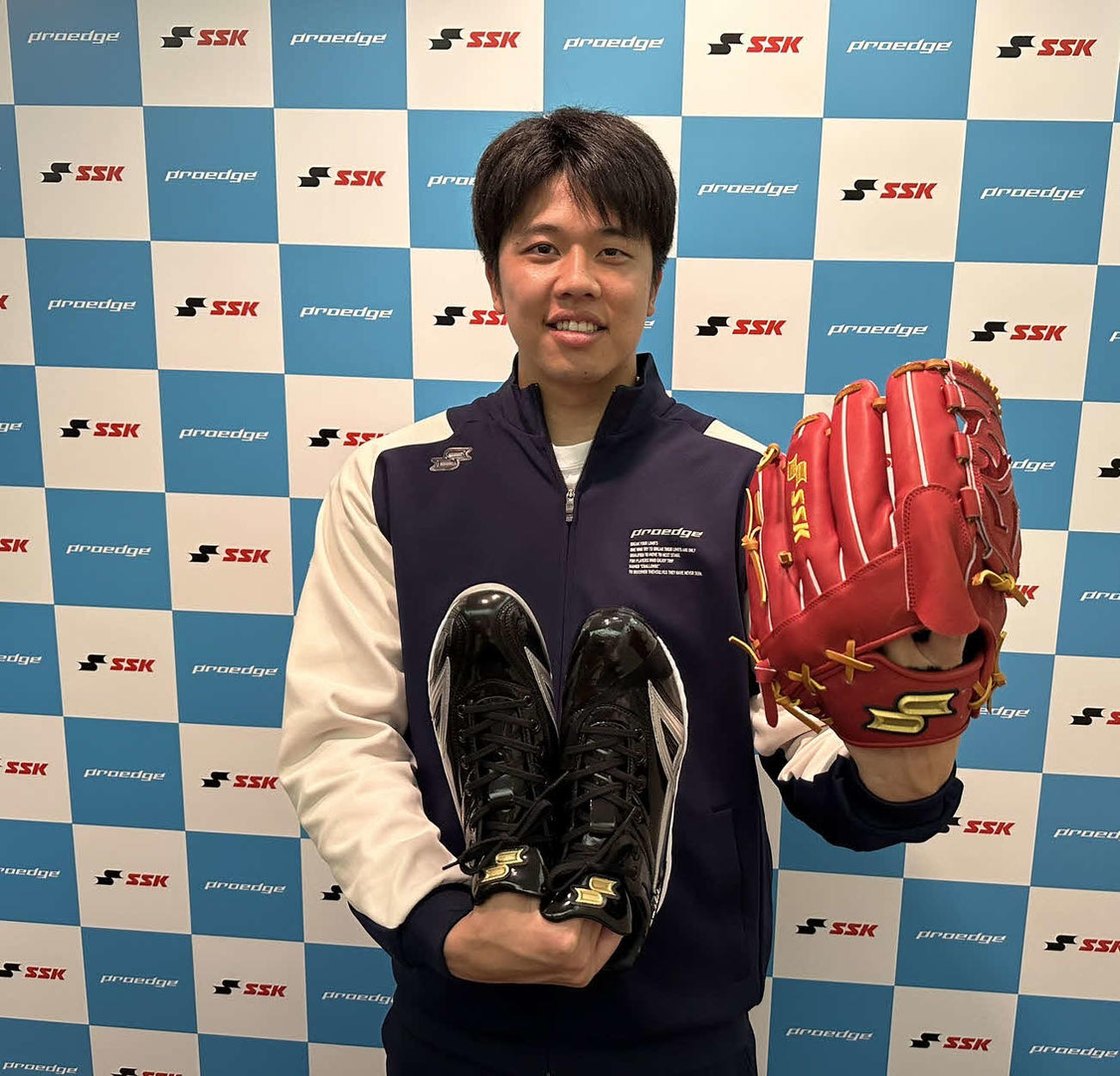 SSKスタッフ会議に出席した阪神才木