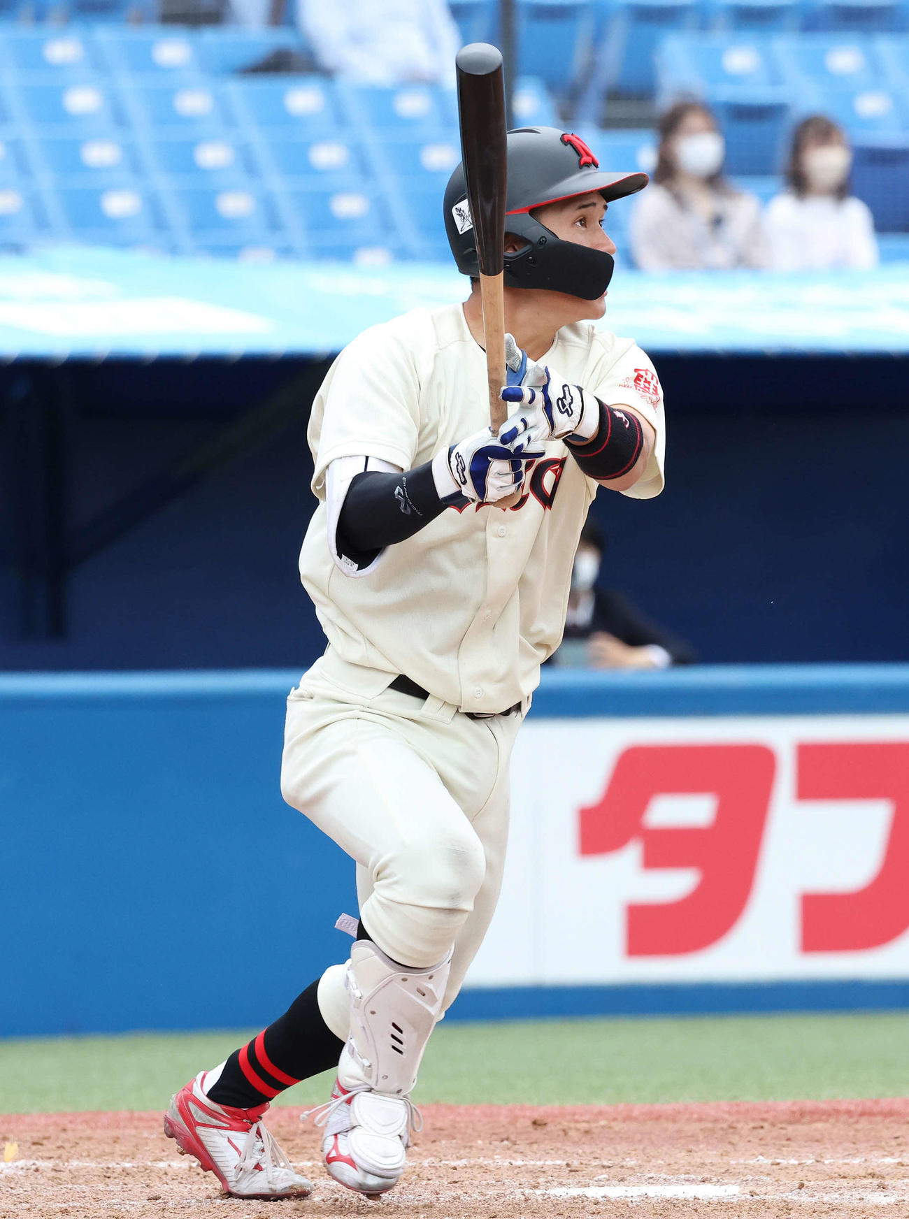 日大・橘田陸斗（2022年4月26日撮影）