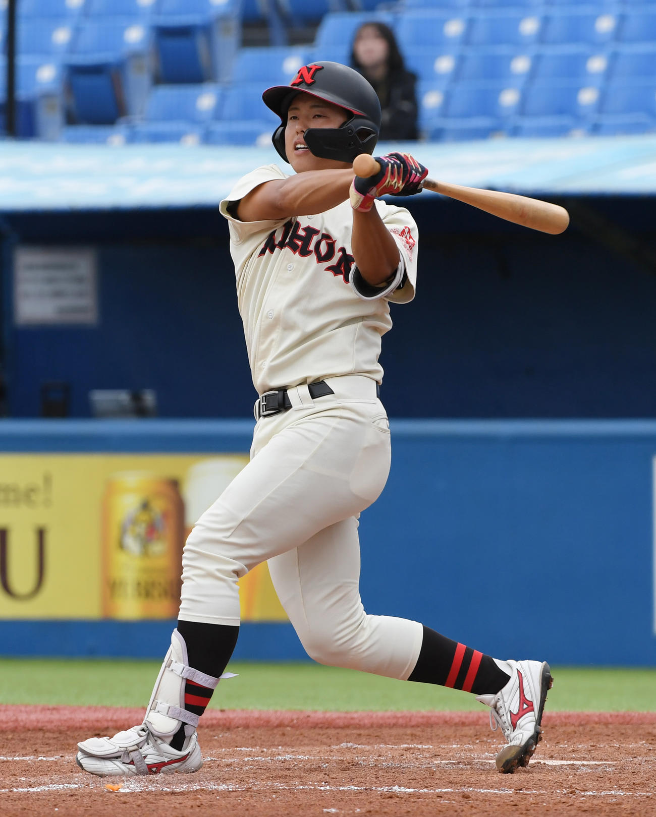 日大・角田勇斗（2023年9月27日撮影）