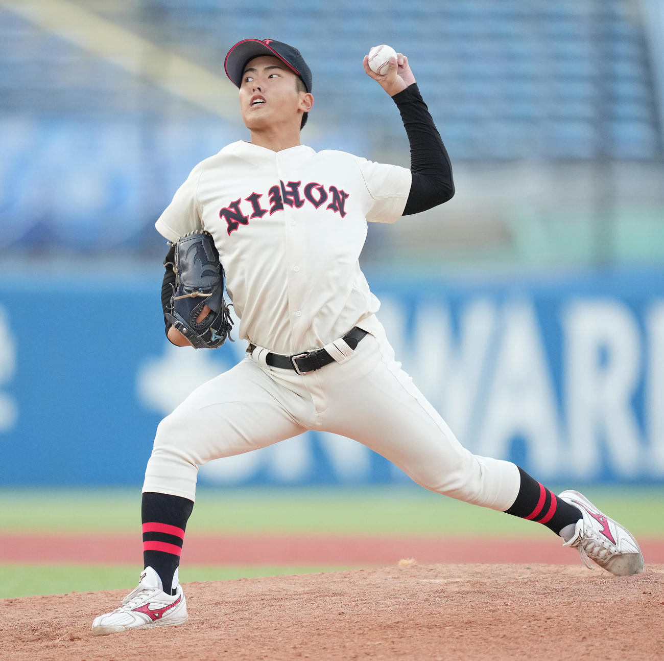 日大・山内翔太（2023年10月11日撮影）