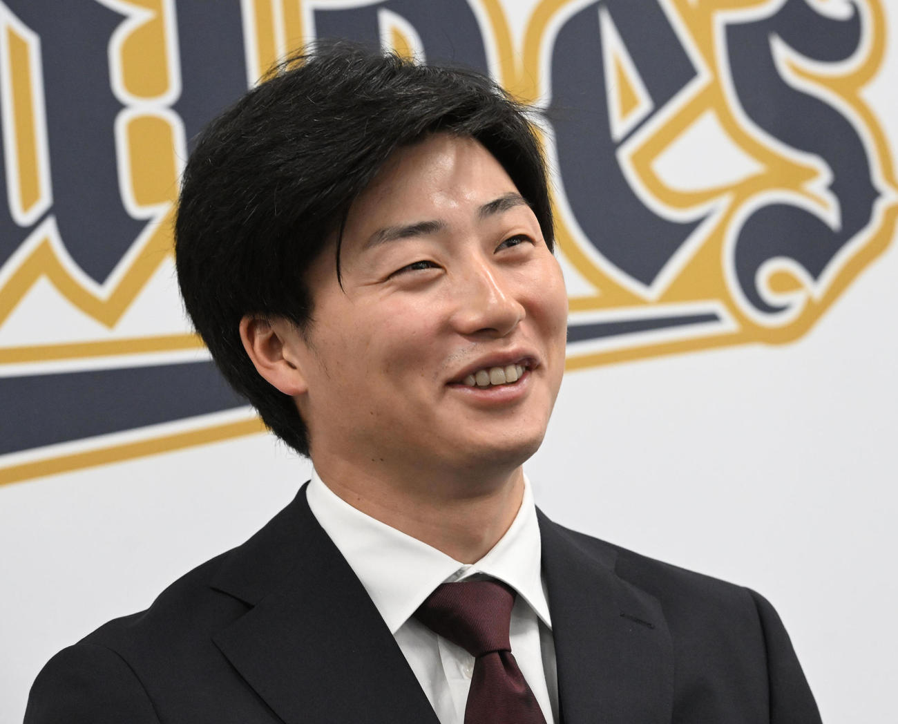 微増で契約更改したオリックス広岡（撮影・和賀正仁）