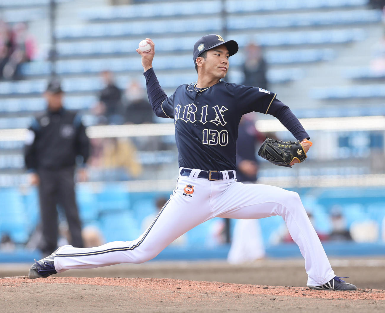 オリックス小野泰己（2023年3月撮影）