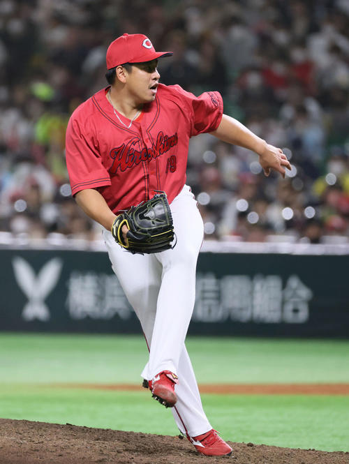 【現役ドラフト】“先輩”広島戸根千明「バタバタする」楽天から加入の内間拓馬のサポート約束