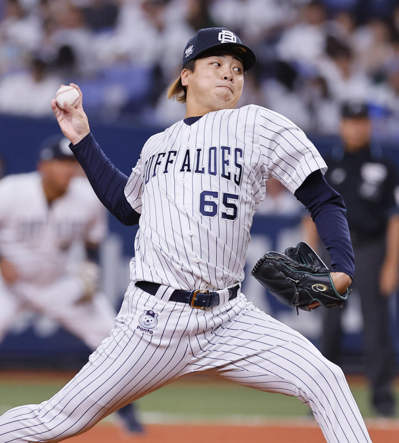 オリックス漆原大晟（2023年10月1日撮影）