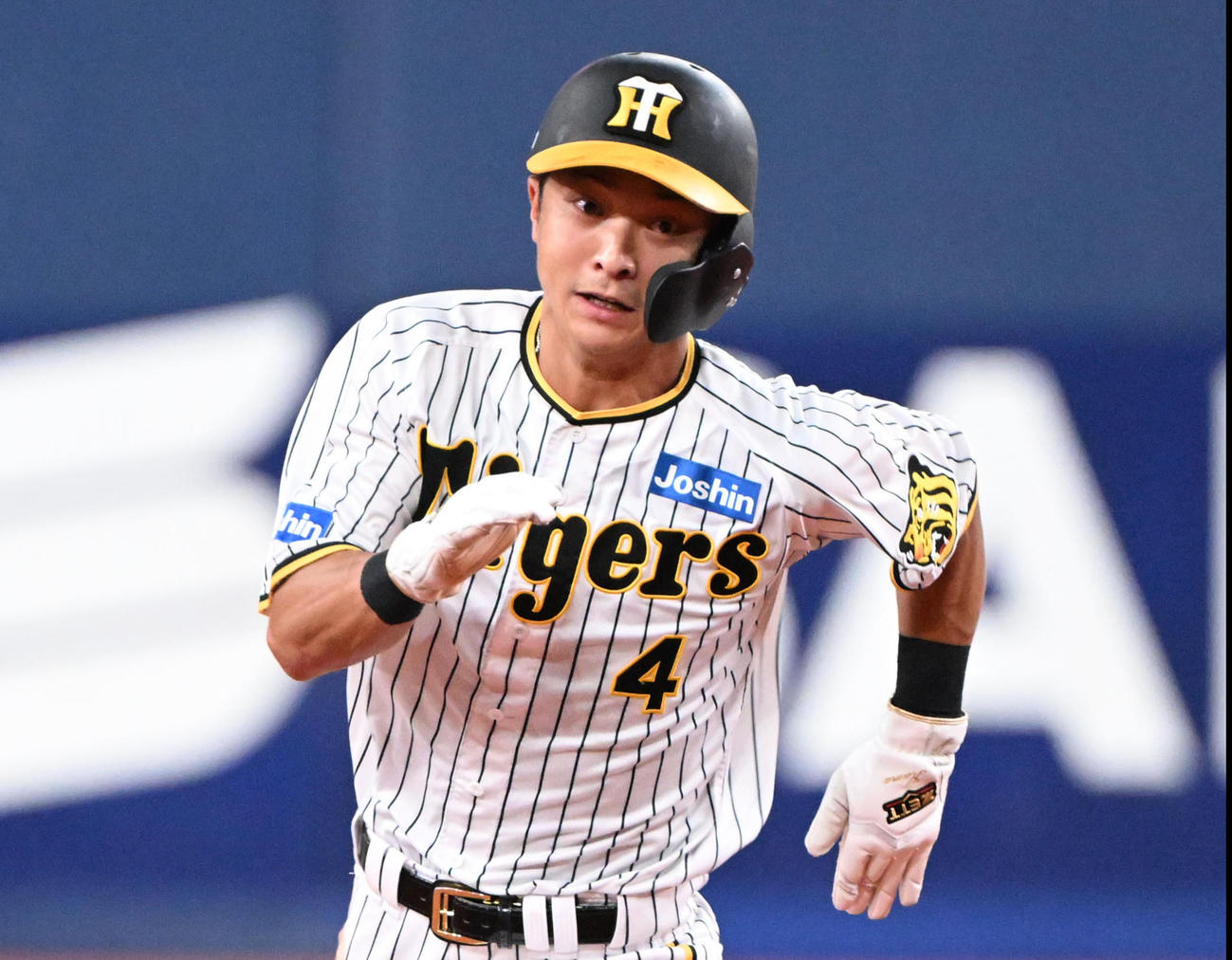 阪神熊谷敬宥（2023年8月22日撮影）