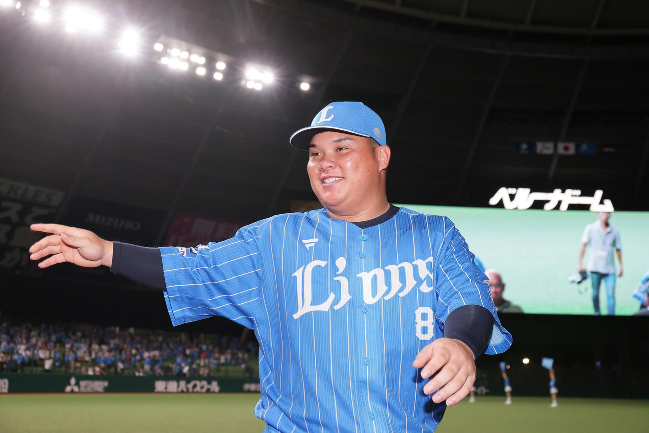 西武渡部健人（2023年8月17日撮影）