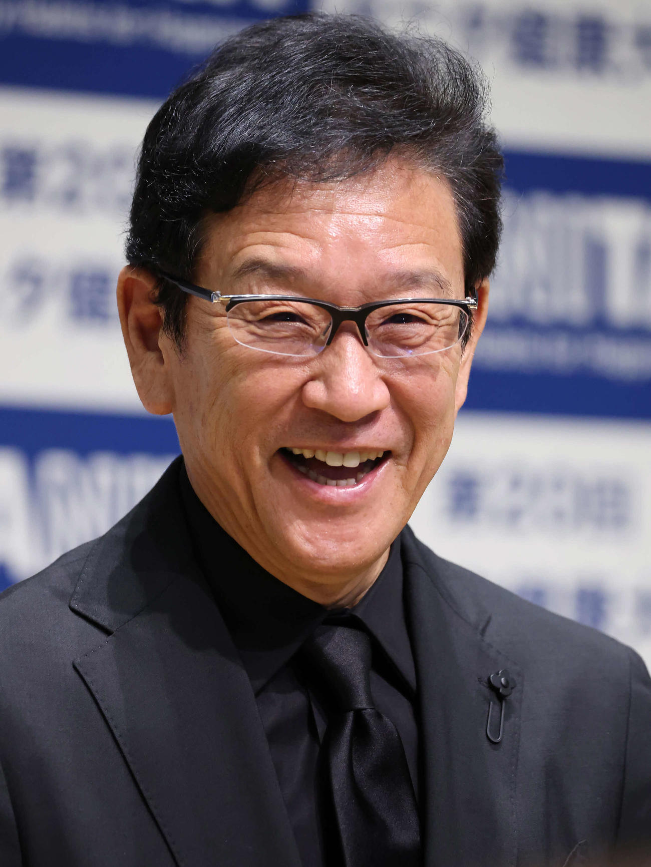 ドジャース大谷選手について、想像もつかないような結果を残してくれるでしょう。わくわくさせてくれますよ。と話す栗山氏（撮影・丹羽敏通）
