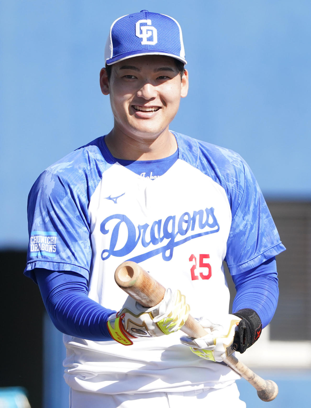 中日石川昂弥（2023年11月14日撮影）