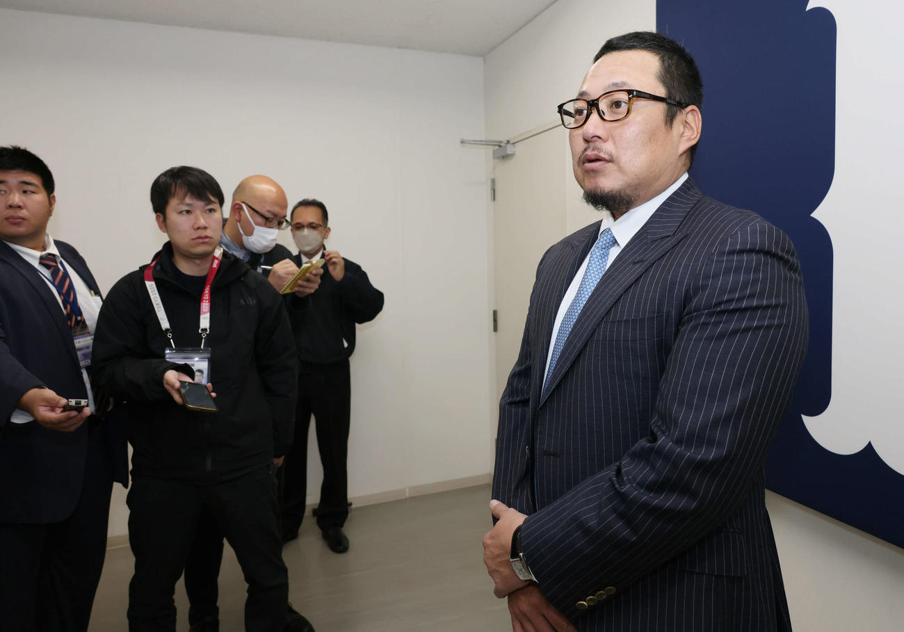 現状維持の推定6500万円（出来高あり）で契約更改した広島松山（撮影・加藤孝規）