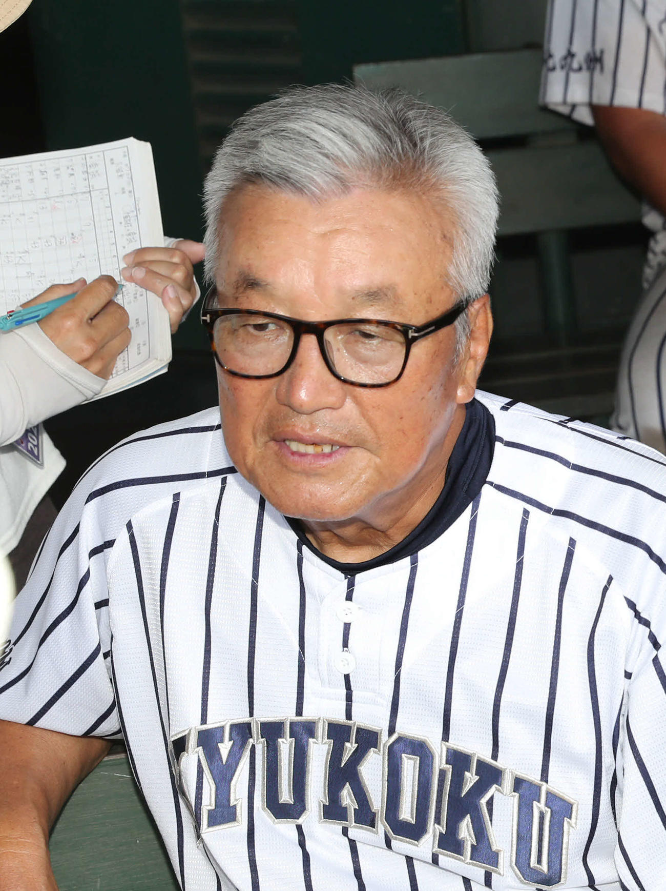 九州国際大付監督時代の楠城徹氏（2023年7月27日撮影）