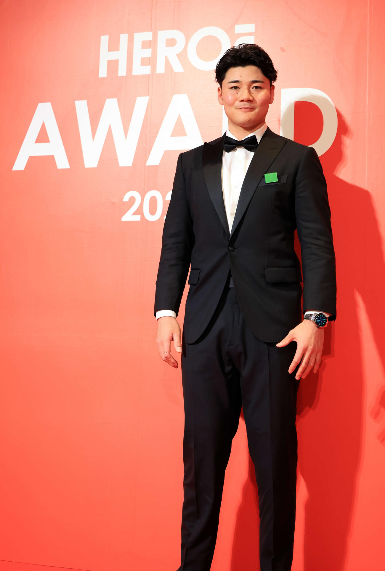 「HEROsAWARD2023」に出席した日本ハム清宮幸太郎（撮影・浅見桂子）