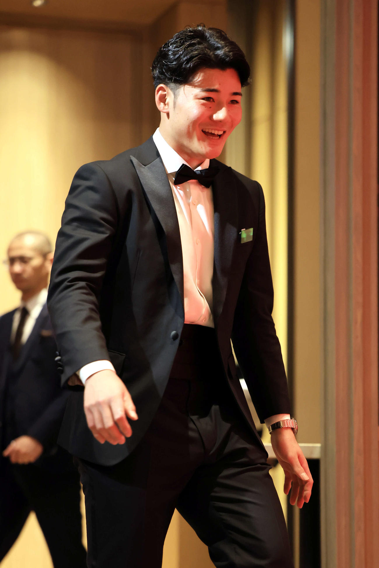 「HEROsAWARD2023」に出席した日本ハム清宮幸太郎（撮影・浅見桂子）