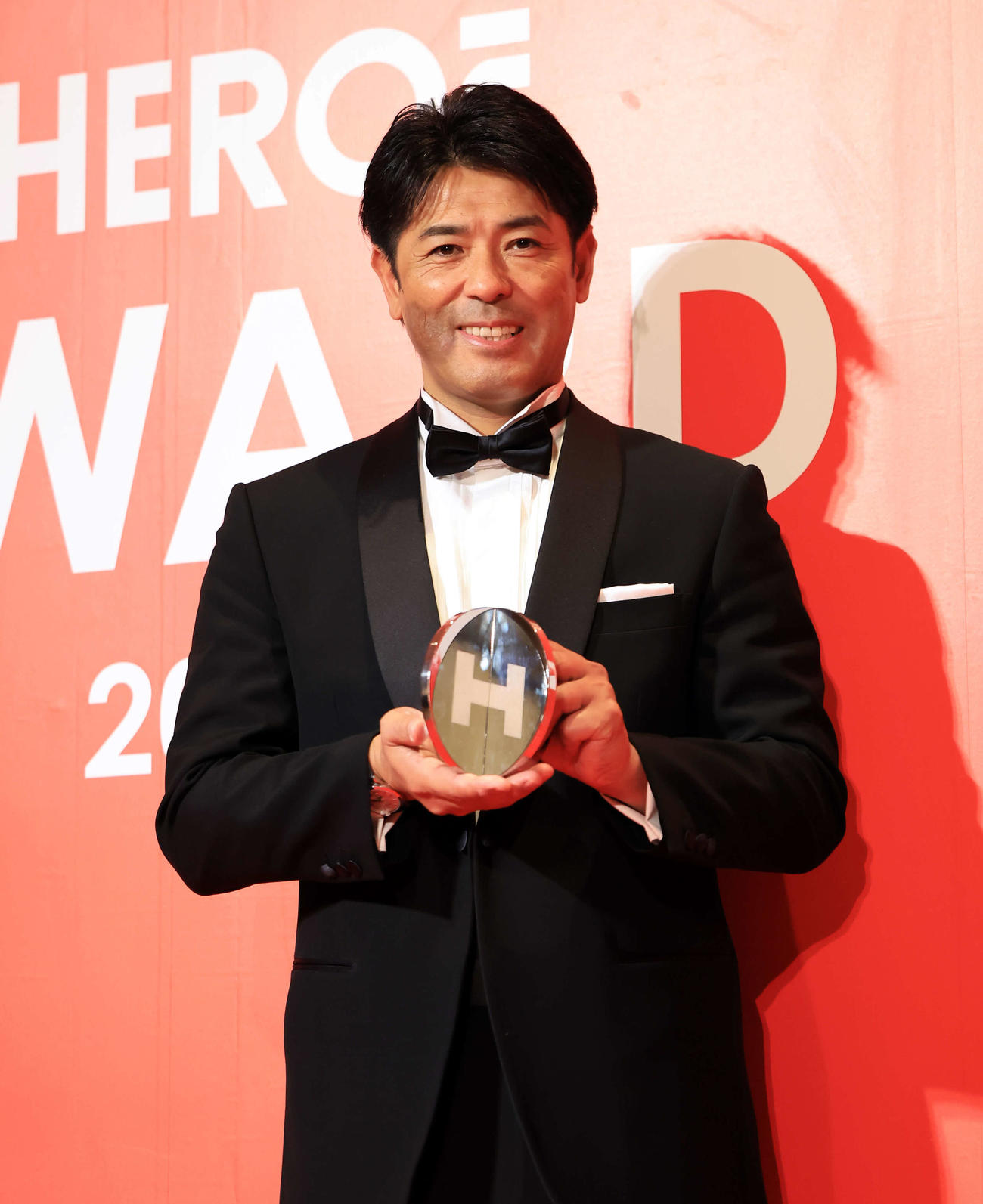 「HEROsAWARD2023」に出席した日本ハム稲葉篤紀GM（撮影・浅見桂子）