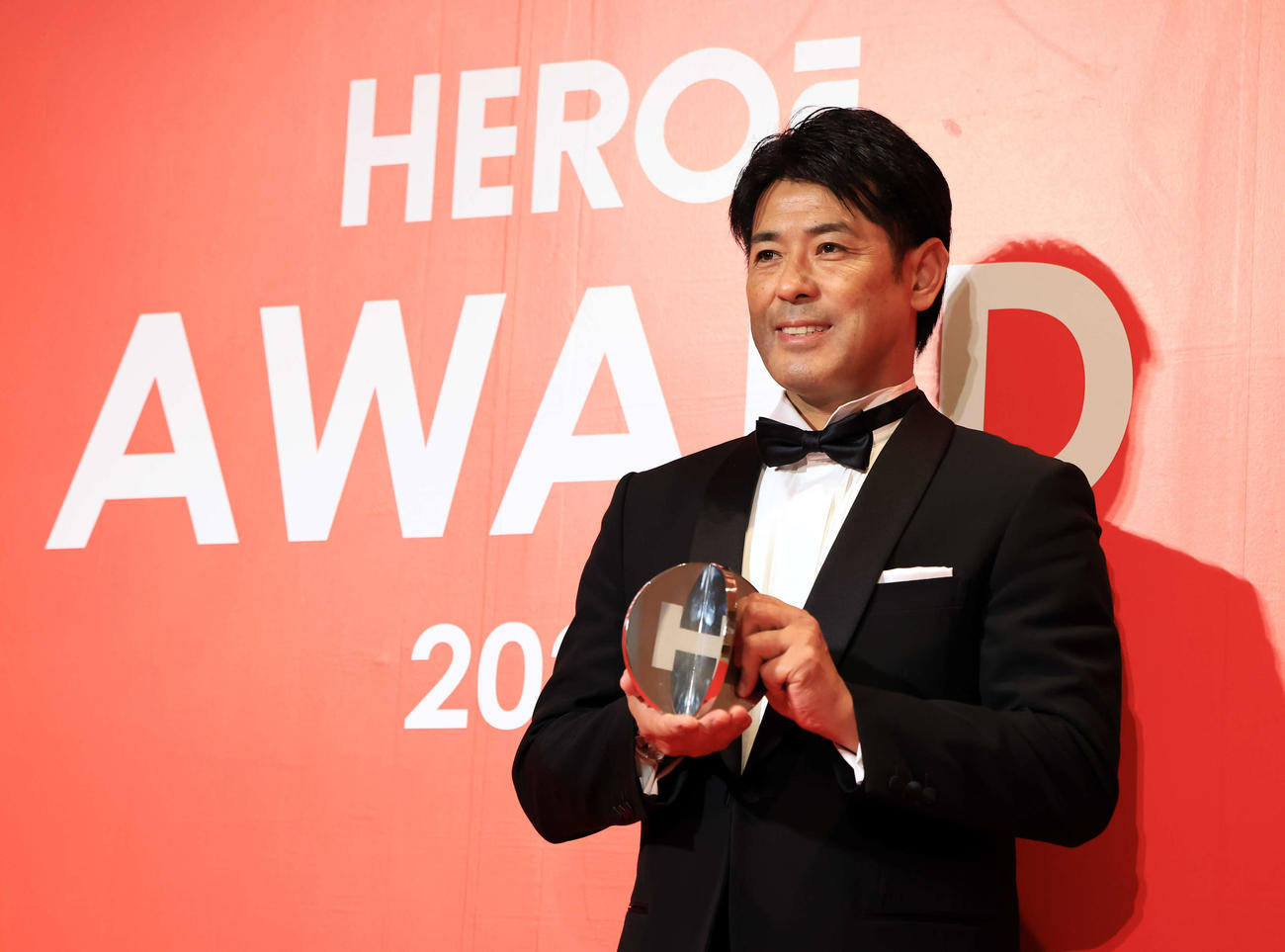 「HEROsAWARD2023」に出席した日本ハム稲葉篤紀GM（撮影・浅見桂子）