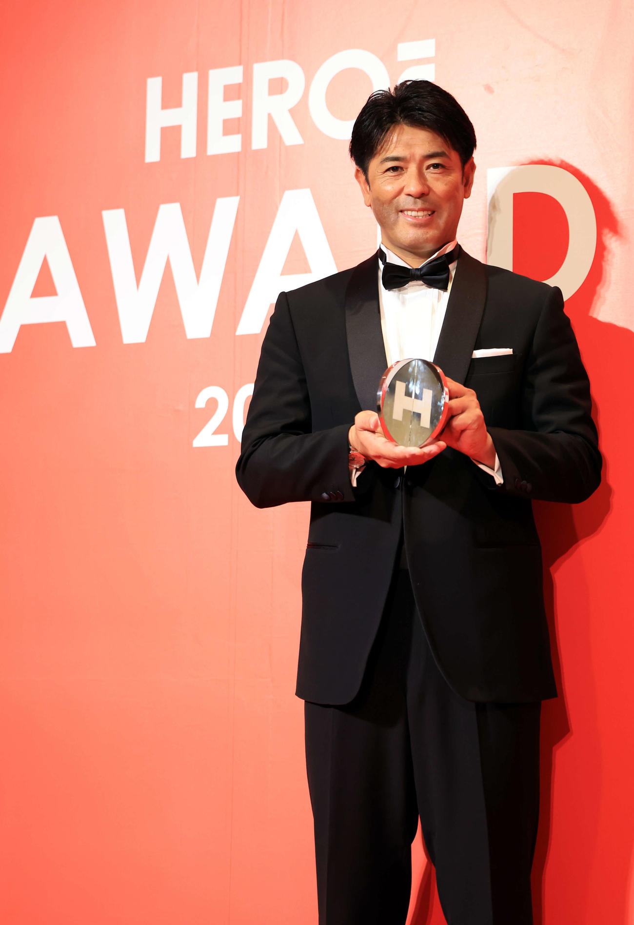 「HEROsAWARD2023」に出席した日本ハム稲葉篤紀GM（撮影・浅見桂子）