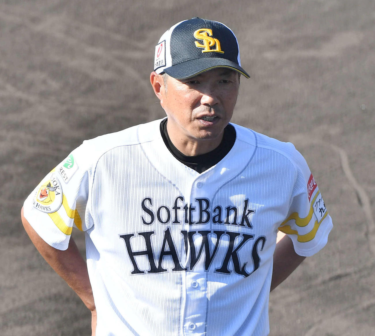 小久保裕紀監督（2023年11月2日撮影）