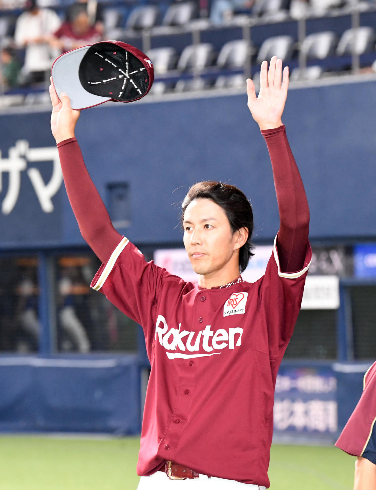 楽天の岸孝之（2023年9月撮影）