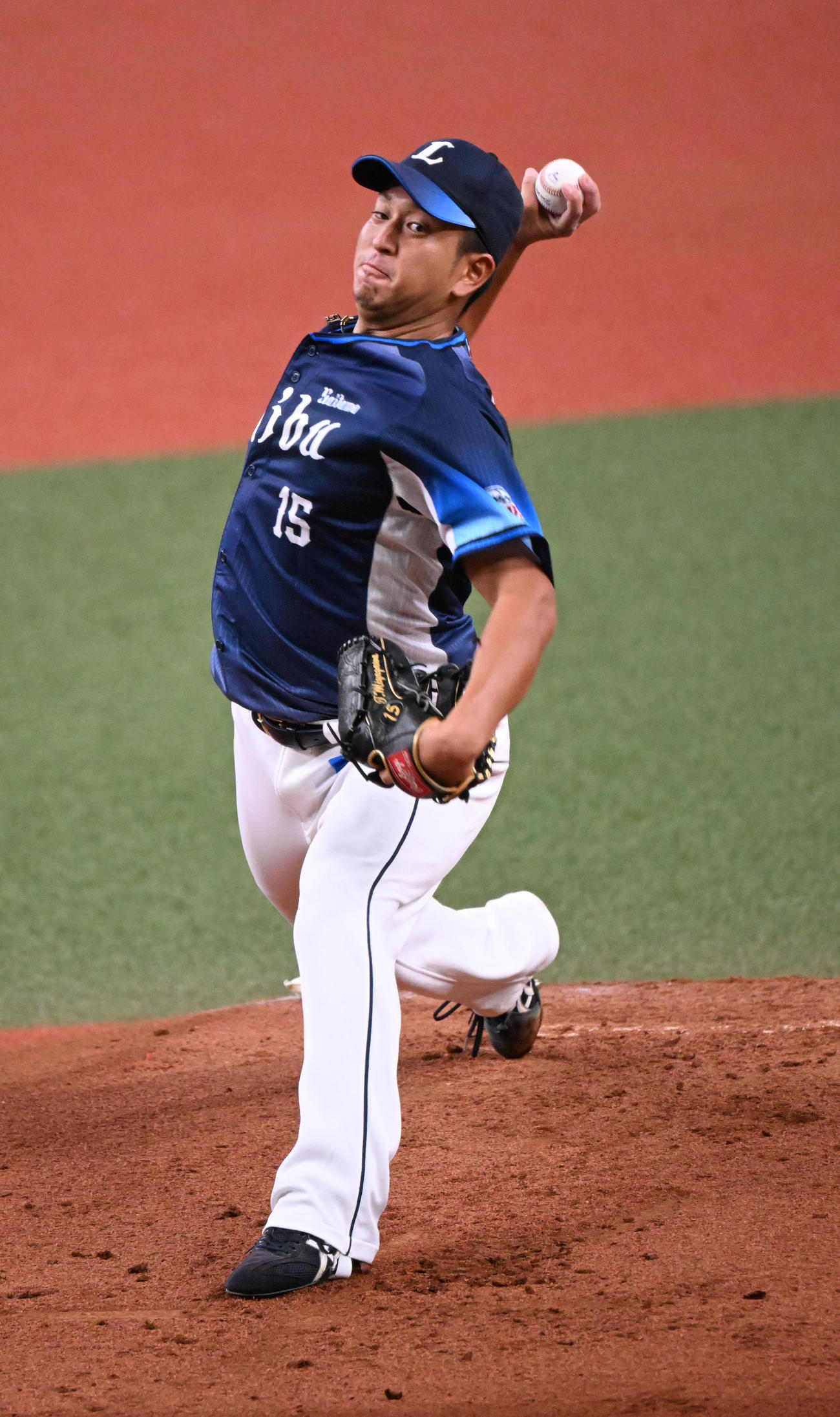ヤクルトへのトレードが決まった西武宮川（2023年9月25日撮影）