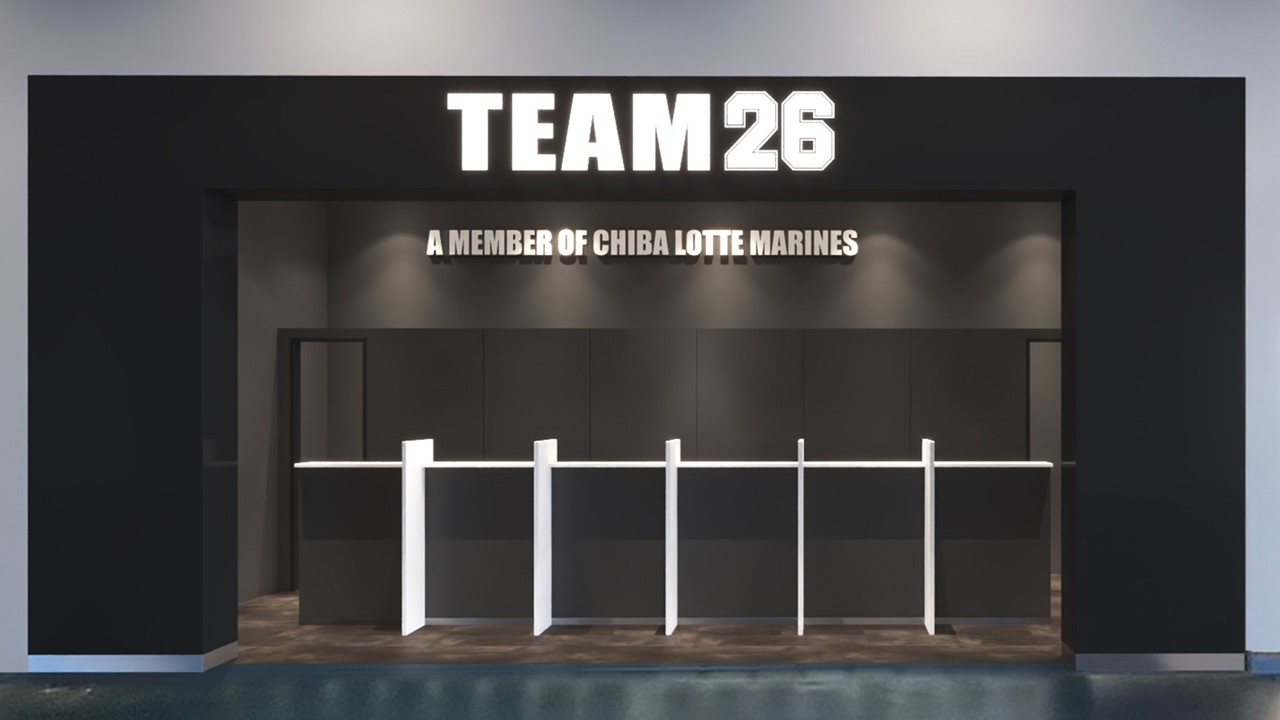 新設されるTEAM26ブースイメージ画像（球団提供）
