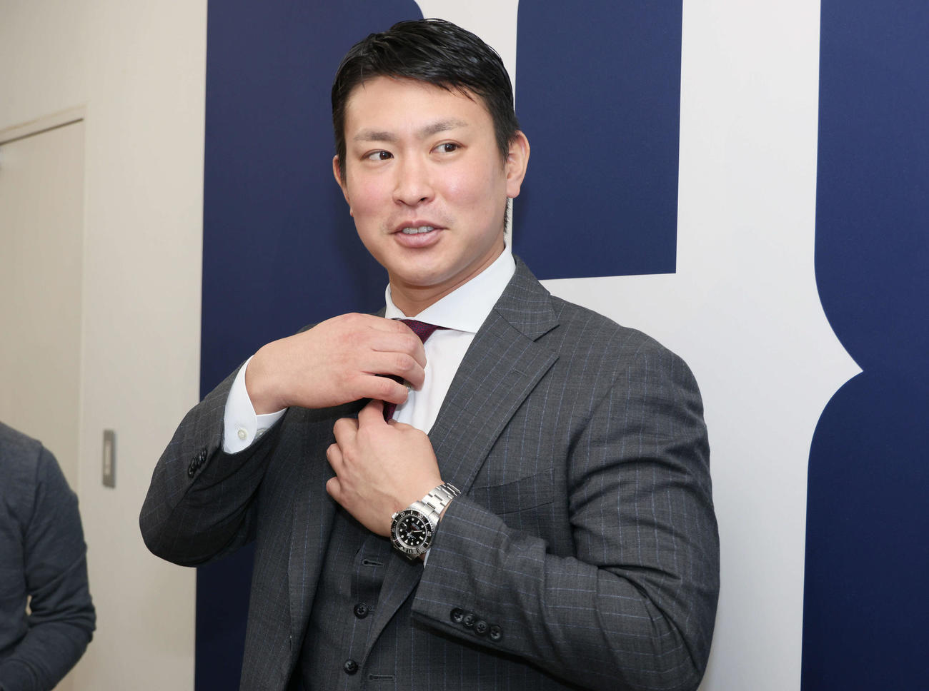 広島堂林翔太（2023年12月撮影）