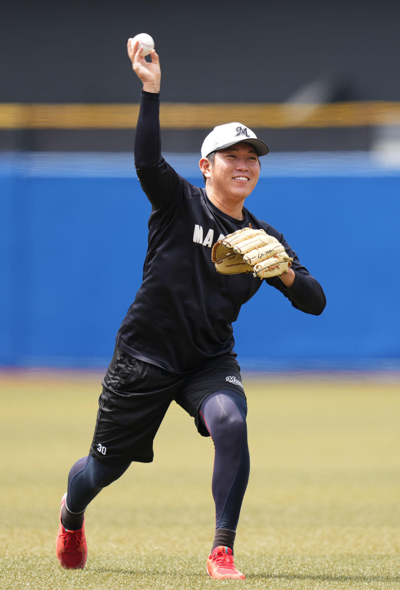 ロッテ広畑敦也（2023年5月撮影）