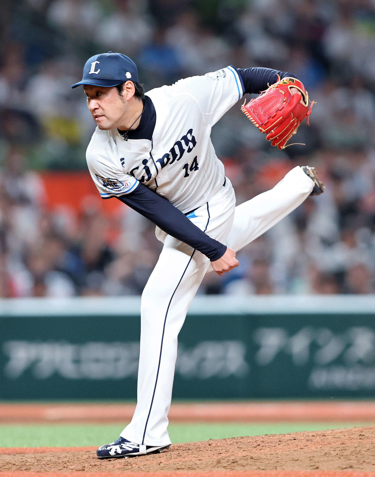 西武増田達至（2023年7月26日撮影）