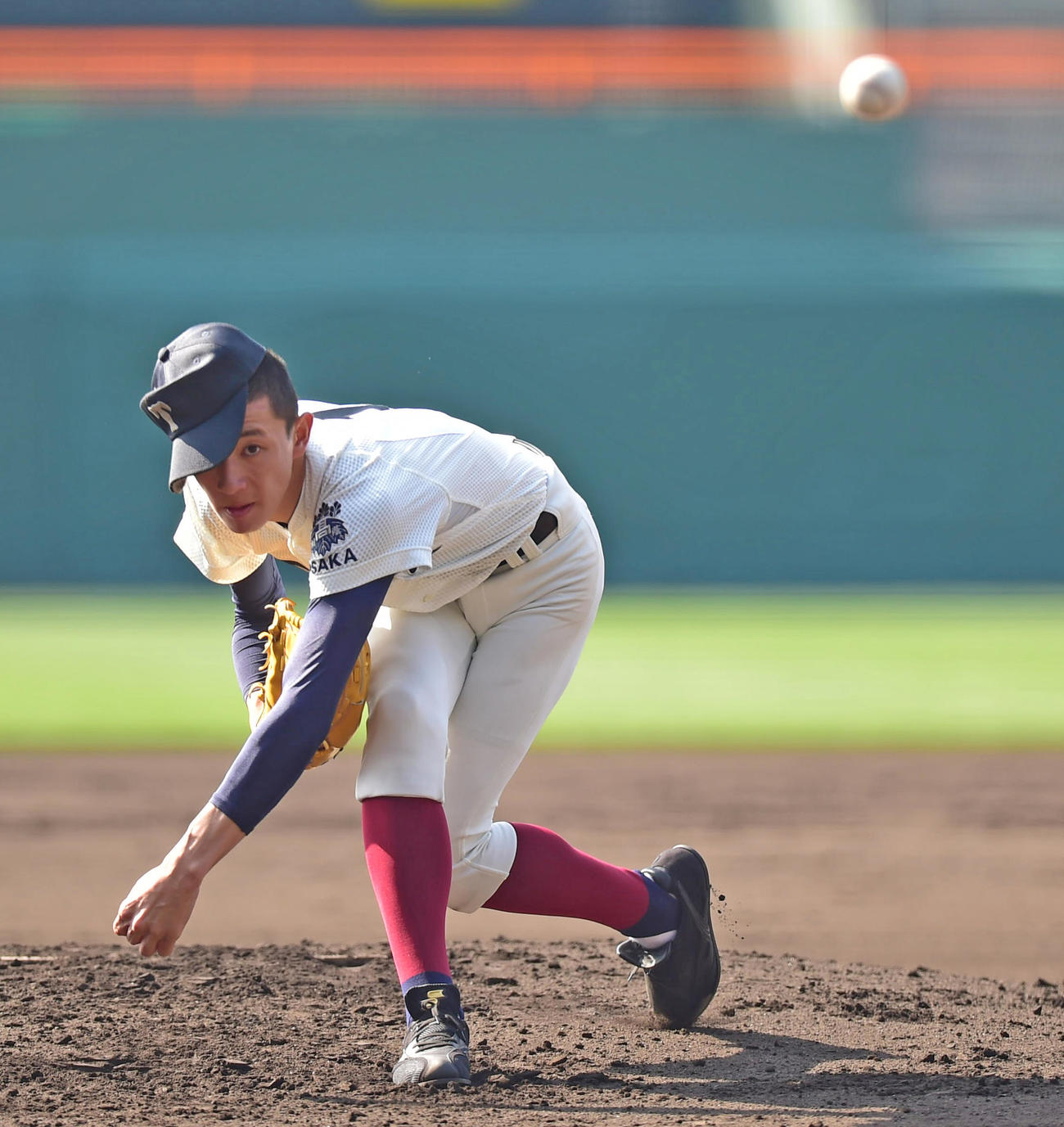 大阪桐蔭時代の高山優希（2016年3月撮影）