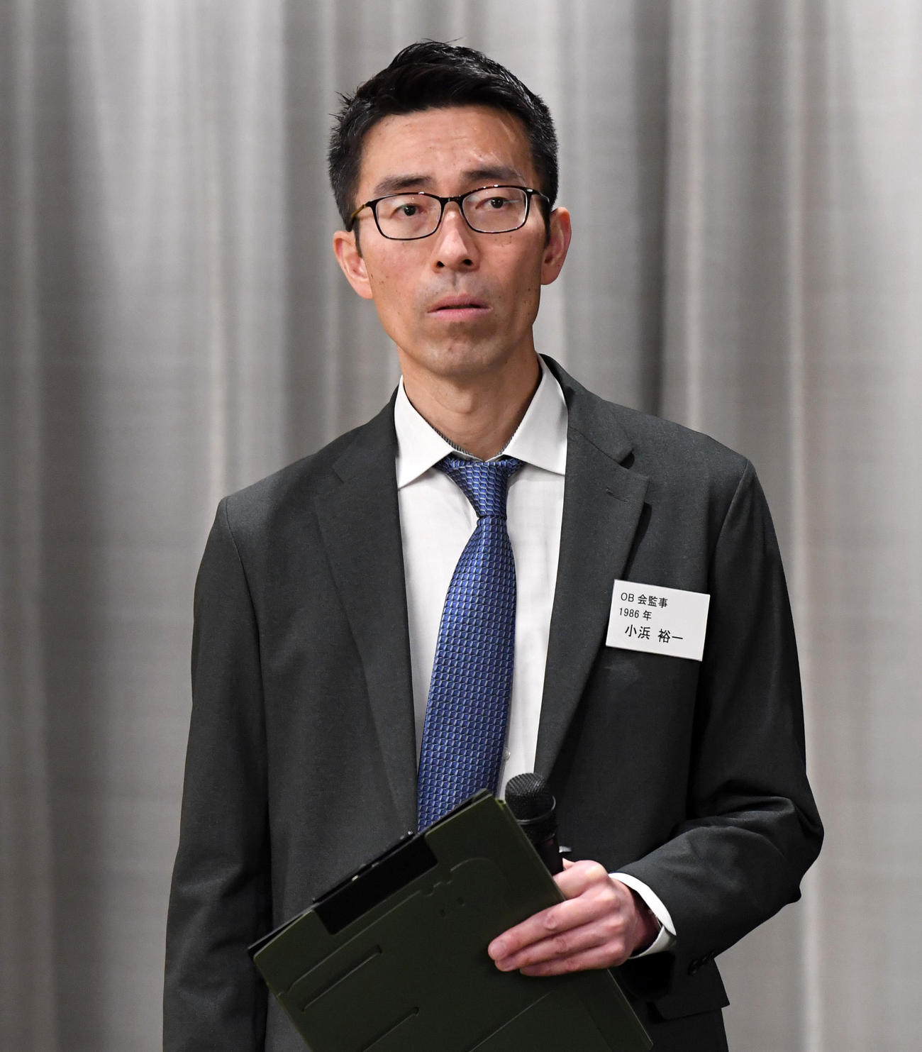 小浜裕一氏（2023年12月2日撮影）