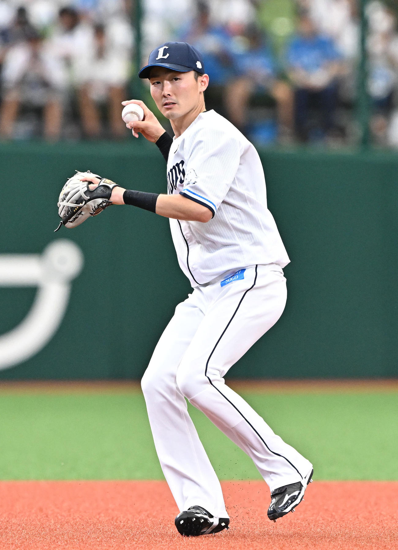 西武源田壮亮（2023年9月17撮影）