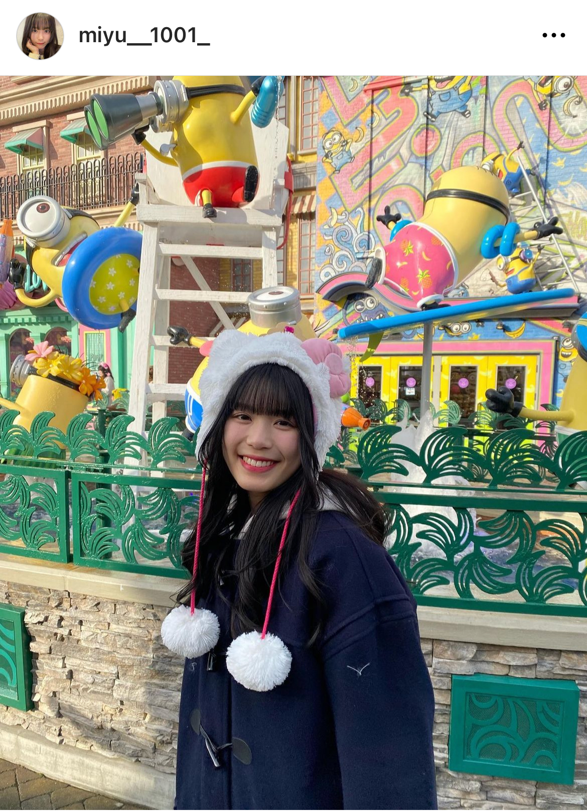 滝谷美夢さんのインスタグラムから