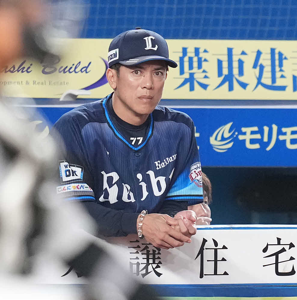 西武松井稼頭央監督（2023年10月撮影）