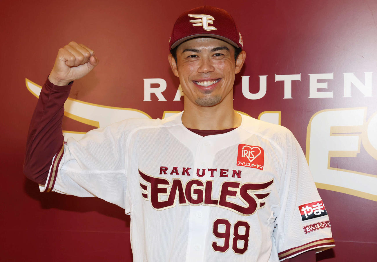 楽天今江敏晃監督（23年10月17日撮影）