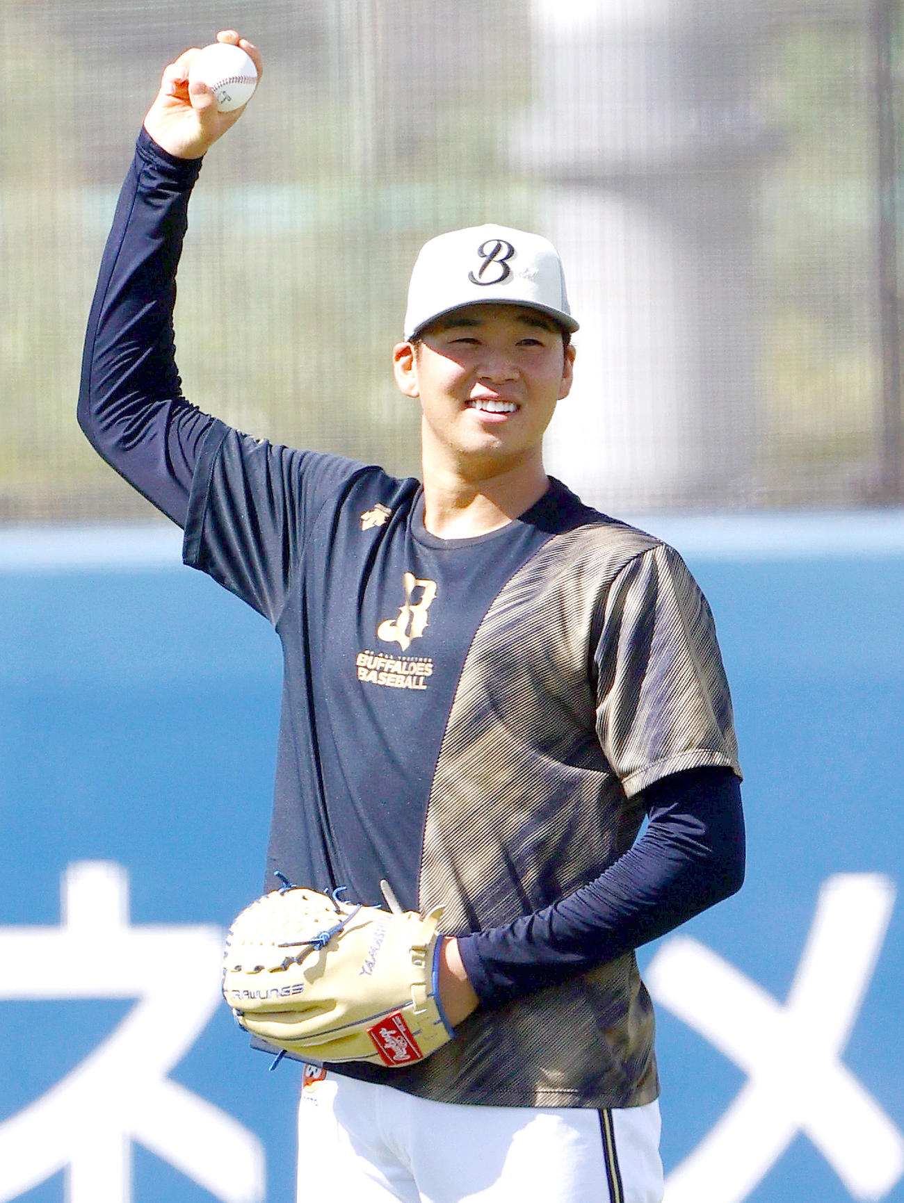 オリックス山下舜平大（2023年9月撮影）