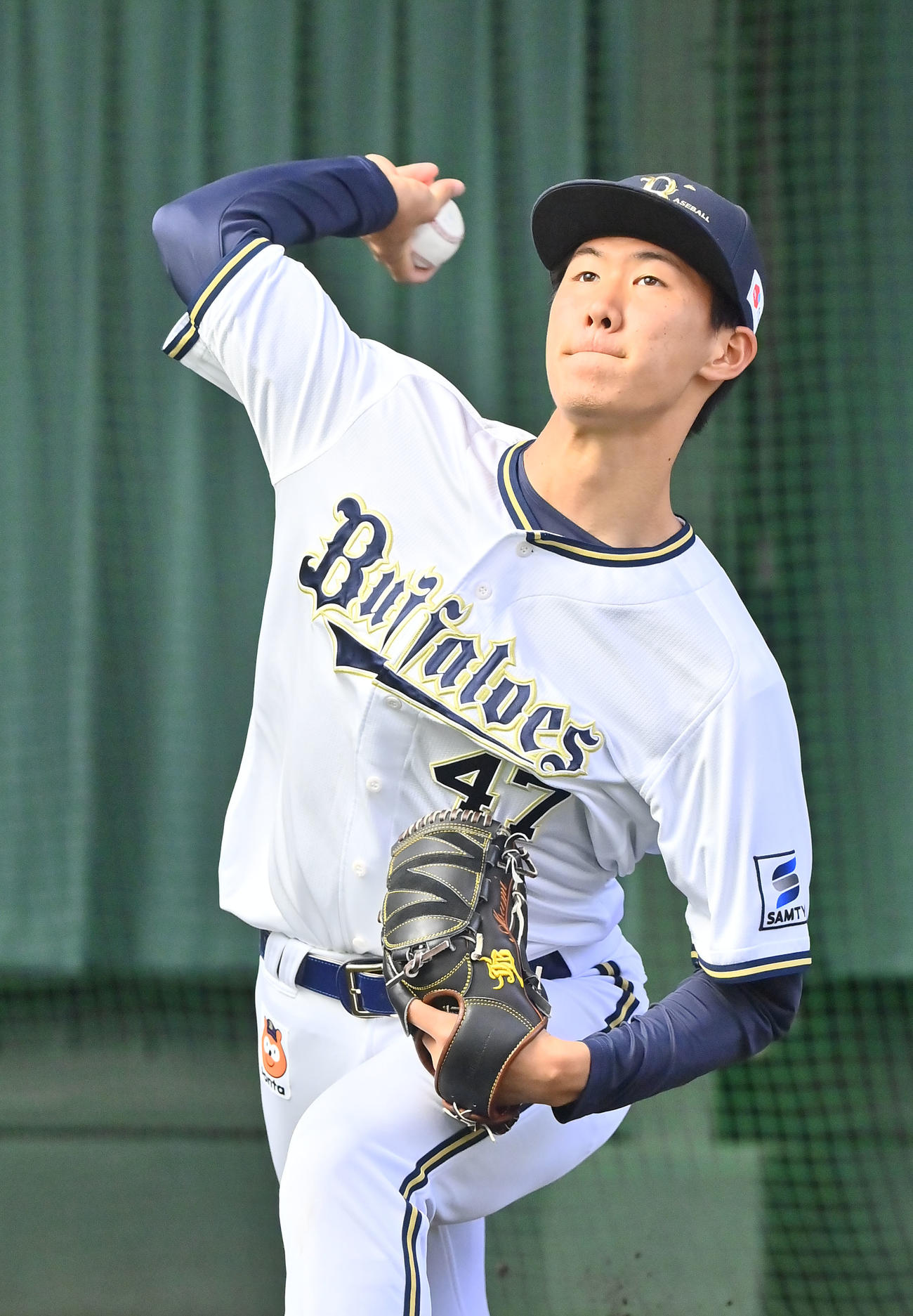 オリックス日高暖己（2023年2月4日撮影）