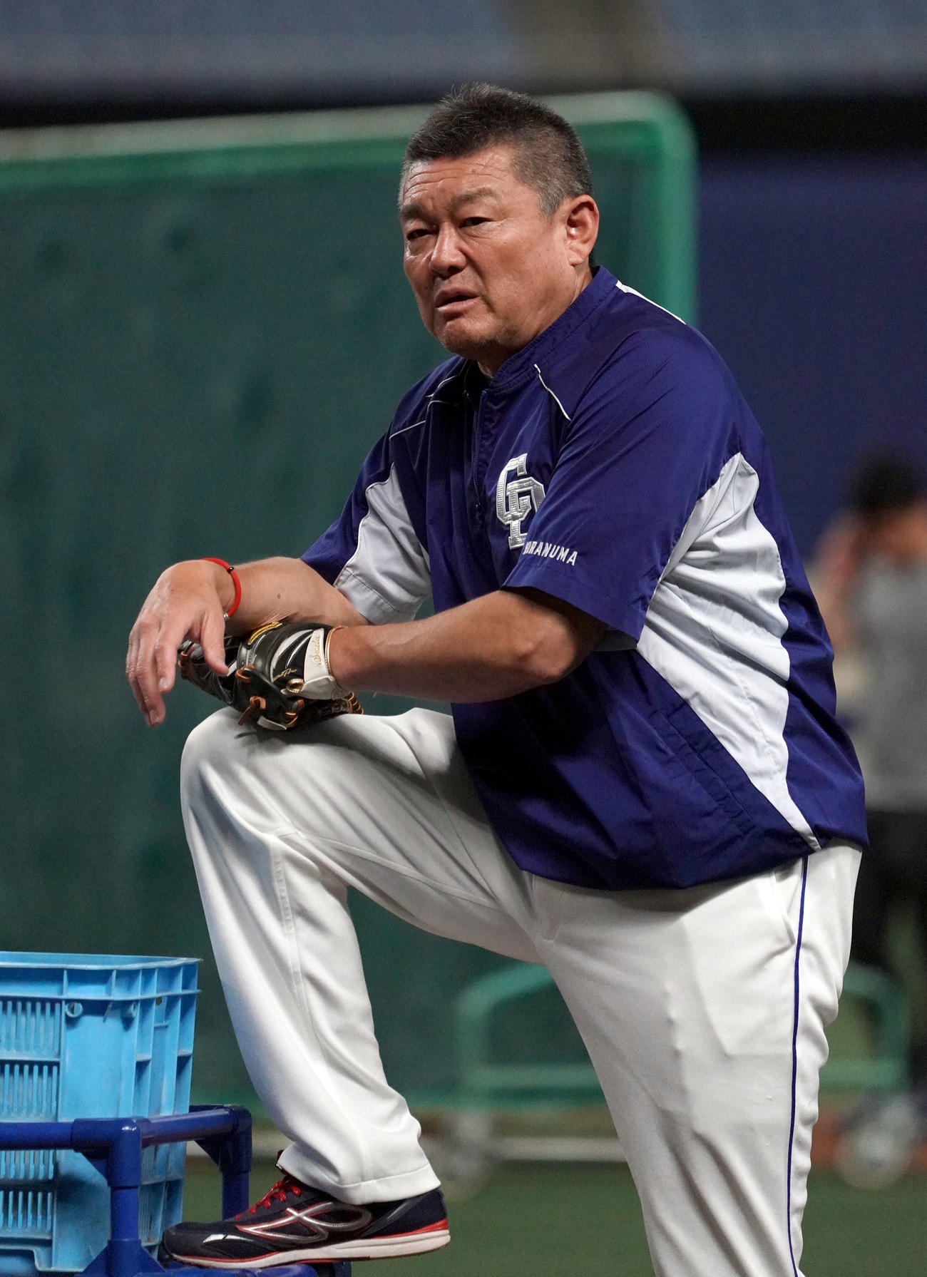 中日の「昇竜館」新館長に就任した平沼定晴氏（2019年5月17日撮影）