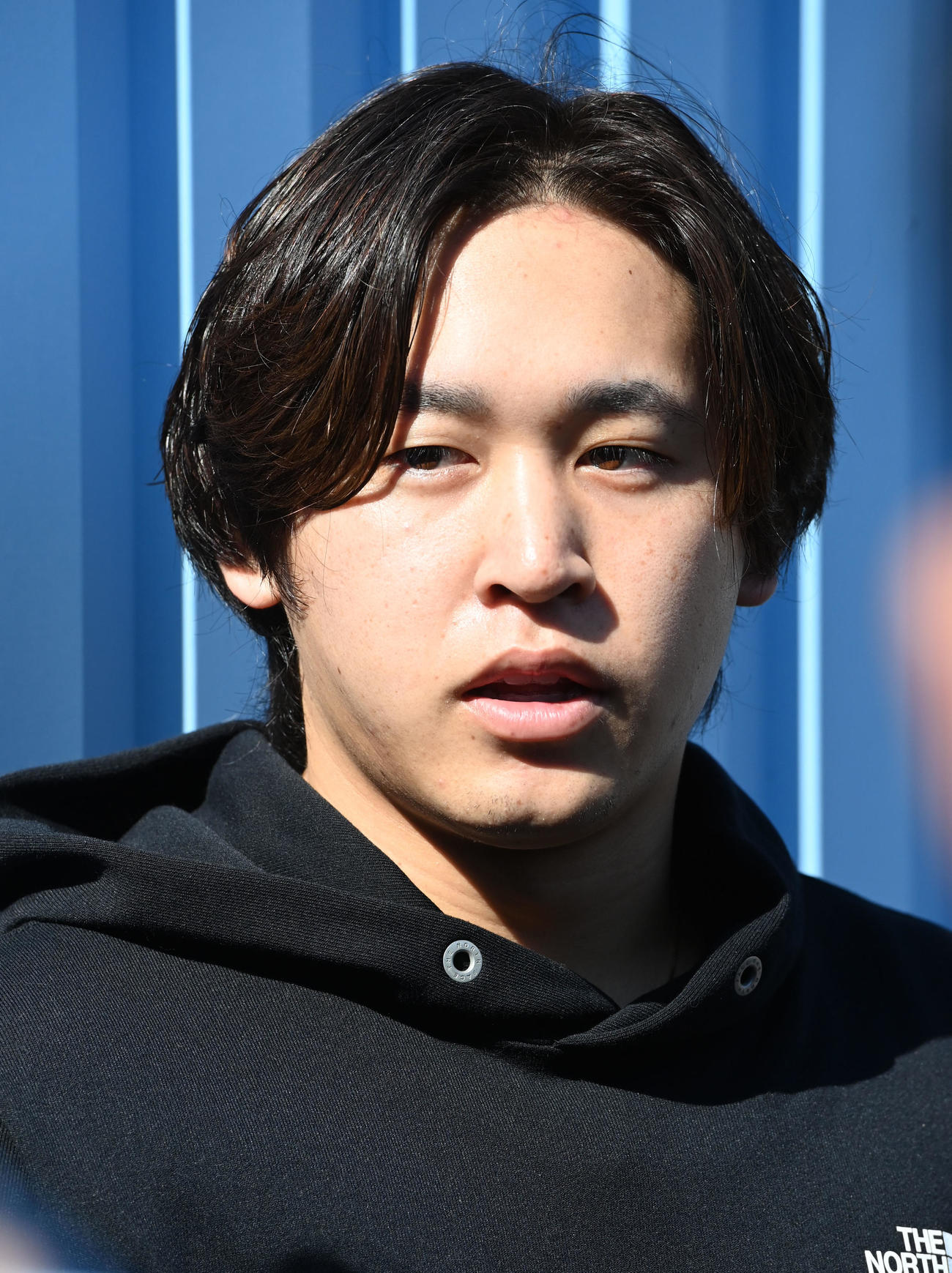 オリックス宮城大弥（2023年11月3日撮影）
