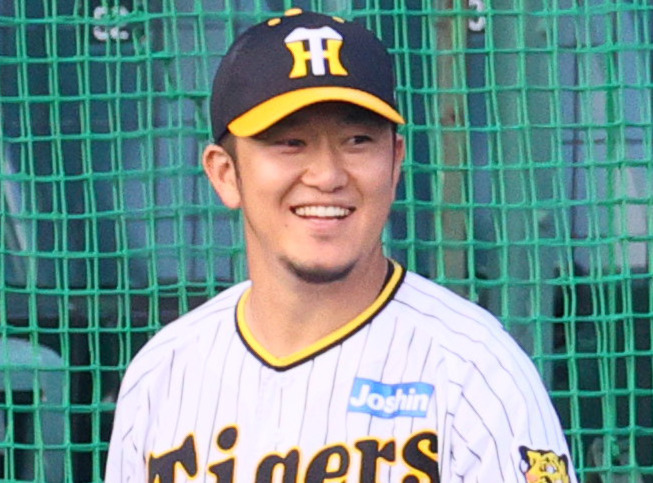 阪神岩貞祐太（2023年10月25日撮影）