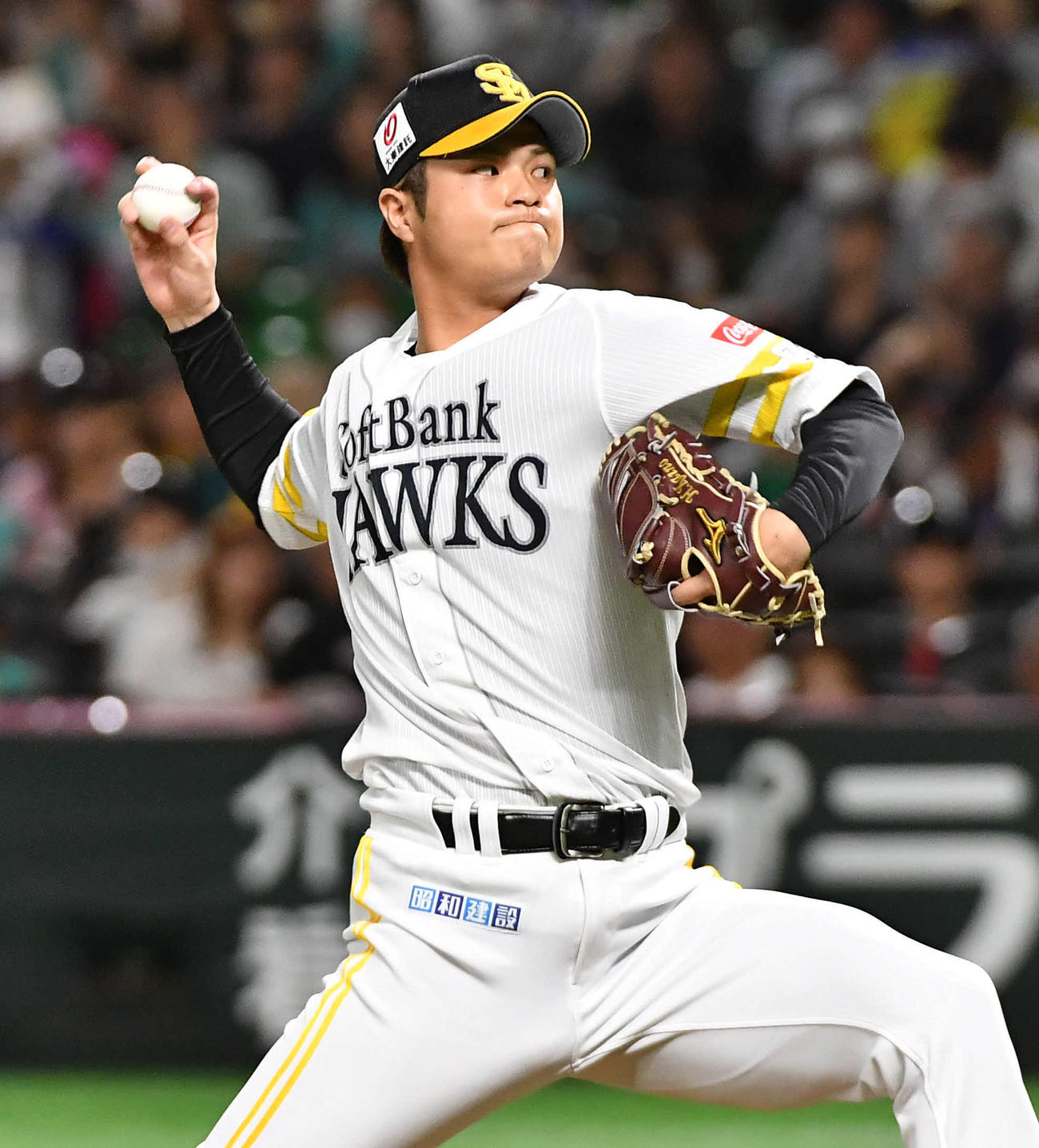 ソフトバンク甲斐野央（2023年9月撮影）