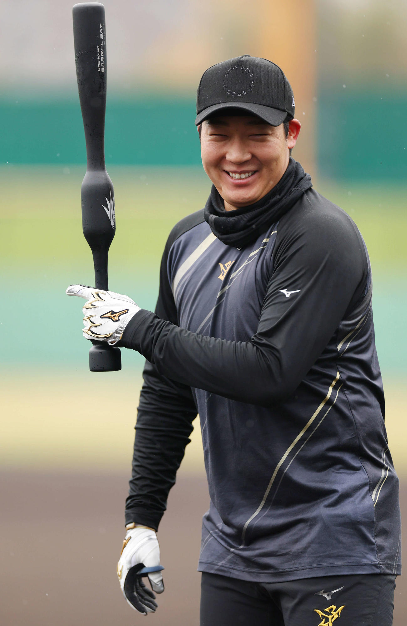阪神大山悠輔（2024年1月10日撮影）