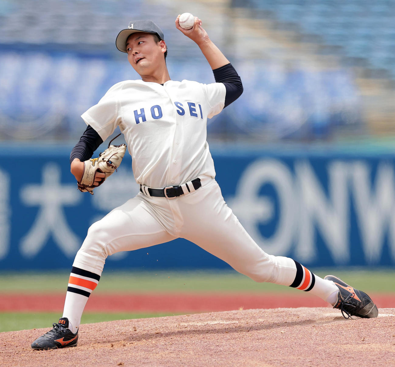 法大・安達壮汰（2022年6月撮影）