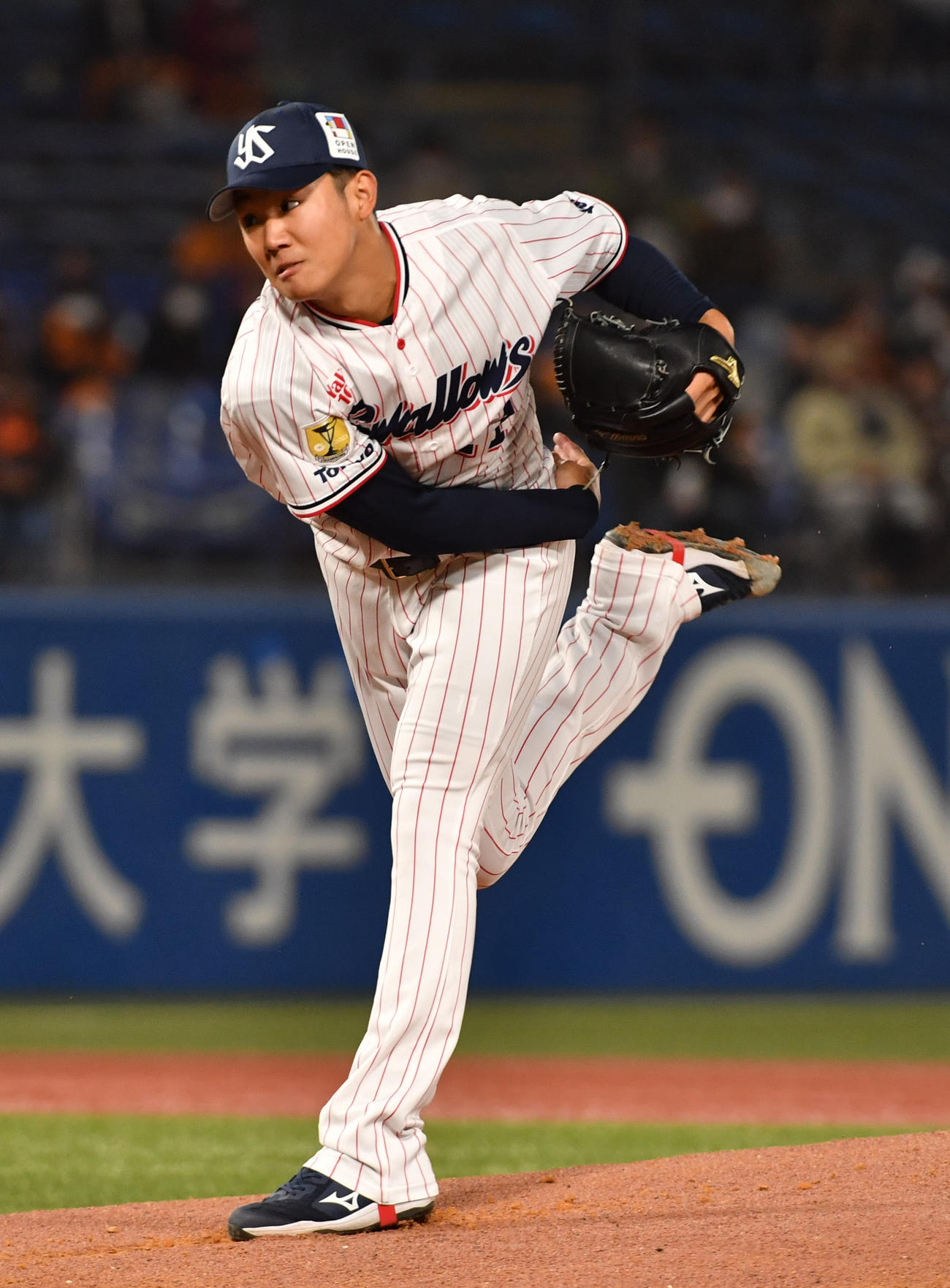 ヤクルト奥川恭伸（2022年3月29日撮影）